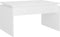 vidaXL - Salontafel - 68x50x38 - cm - bewerkt - hout - wit