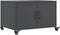 vidaXL - Salontafel - 68x50x43,5 - cm - staal - antracietkleurig