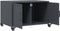 vidaXL - Salontafel - 68x50x43,5 - cm - staal - antracietkleurig