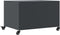 vidaXL - Salontafel - 68x50x43,5 - cm - staal - antracietkleurig
