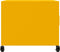 vidaXL - Salontafel - 68x50x43,5 - cm - staal - mosterdgeel