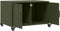 vidaXL - Salontafel - 68x50x43,5 - cm - staal - olijfgroen