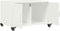 vidaXL - Salontafel - 68x50x43,5 - cm - staal - wit