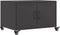 vidaXL - Salontafel - 68x50x43,5 - cm - staal - zwart