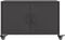 vidaXL - Salontafel - 68x50x43,5 - cm - staal - zwart