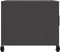 vidaXL - Salontafel - 68x50x43,5 - cm - staal - zwart