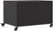 vidaXL - Salontafel - 68x50x43,5 - cm - staal - zwart