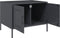vidaXL - Salontafel - 68x50x50,5 - cm - staal - antracietkleurig