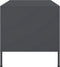 vidaXL - Salontafel - 68x50x50,5 - cm - staal - antracietkleurig