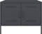 vidaXL - Salontafel - 68x50x50,5 - cm - staal - antracietkleurig