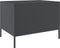 vidaXL - Salontafel - 68x50x50,5 - cm - staal - antracietkleurig