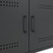 vidaXL - Salontafel - 68x50x50,5 - cm - staal - zwart