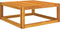 vidaXL - Salontafel - 68x68x29 - cm - massief - acaciahout