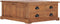 vidaXL - Salontafel - 68x68x30 - cm - massief - teakhout