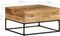 vidaXL - Salontafel - 68x68x41 - cm - ruw - mangohout