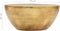 vidaXL - Salontafel - 70x30 - cm - gehamerd - aluminium - messingkleurig