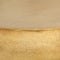 vidaXL - Salontafel - 70x30 - cm - gehamerd - aluminium - messingkleurig