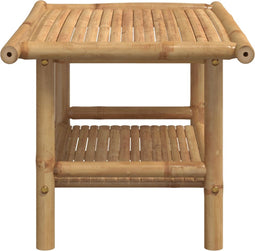 vidaXL - Salontafel - 70x40x35 - cm - bamboe