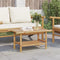 vidaXL - Salontafel - 70x40x35 - cm - bamboe