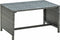 vidaXL - Salontafel - 70x40x38 - cm - poly - rattan - antraciet