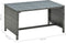 vidaXL - Salontafel - 70x40x38 - cm - poly - rattan - antraciet