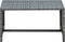 vidaXL - Salontafel - 70x40x38 - cm - poly - rattan - antraciet
