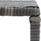 vidaXL - Salontafel - 70x40x38 - cm - poly - rattan - antraciet
