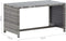vidaXL - Salontafel - 70x40x38 - cm - poly - rattan - antraciet