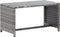 vidaXL - Salontafel - 70x40x38 - cm - poly - rattan - antraciet
