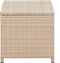 vidaXL - Salontafel - 70x40x38 - cm - poly - rattan - beige