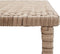 vidaXL - Salontafel - 70x40x38 - cm - poly - rattan - beige