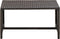vidaXL - Salontafel - 70x40x38 - cm - poly - rattan - bruin