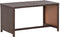 vidaXL - Salontafel - 70x40x38 - cm - poly - rattan - bruin
