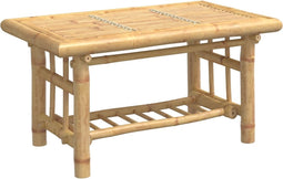 vidaXL - Salontafel - 70x45x36 - cm - bamboe