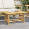 vidaXL - Salontafel - 70x45x36 - cm - bamboe