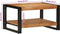 vidaXL - Salontafel - 70x50x38 - cm - massief - acaciahout