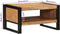 vidaXL - Salontafel - 70x50x38 - cm - massief - acaciahout