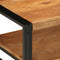 vidaXL - Salontafel - 70x50x38 - cm - massief - acaciahout