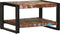 vidaXL - Salontafel - 70x50x38 - cm - massief - gerecycled - hout - meerkleurig