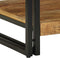 vidaXL - Salontafel - 70x50x38 - cm - massief - ruw - mangohout