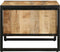 vidaXL - Salontafel - 70x50x38 - cm - massief - ruw - mangohout