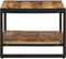 vidaXL - Salontafel - 70x50x38 - cm - massief - ruw - mangohout