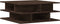 vidaXL - Salontafel - 70x70x29 - cm - bewerkt - hout - bruin - eikenkleur