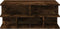 vidaXL - Salontafel - 70x70x29 - cm - bewerkt - hout - gerookt - eikenkleurig