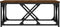 vidaXL - Salontafel - 70x70x30 - cm - bewerkt - hout - bruin - eikenkleur
