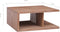 vidaXL - Salontafel - 70x70x30 - cm - massief - teakhout