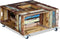 vidaXL - Salontafel - 70x70x35 - cm - massief - gerecycled - hout