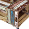vidaXL - Salontafel - 70x70x35 - cm - massief - gerecycled - hout