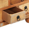 vidaXL - Salontafel - 70x70x38 - cm - gerecycled - hout