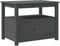 vidaXL - Salontafel - 71x49x55 - cm - massief - grenenhout - grijs